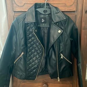 Girls Art Class “leather” jacket. Size small 6/6x